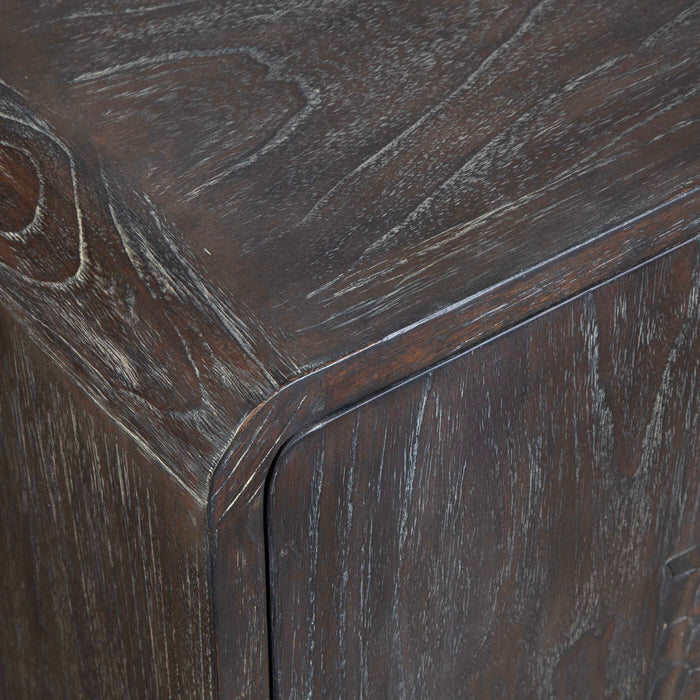 Hausen Cabinet Weathered Mindi Grain-Furniture-Uttermost-Lighting Design Store