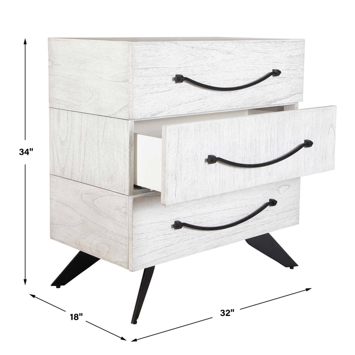 Vivi Chest White-Furniture-Uttermost-Lighting Design Store