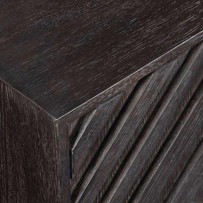 Faulkner Cabinet Brushed Gold-Furniture-Uttermost-Lighting Design Store