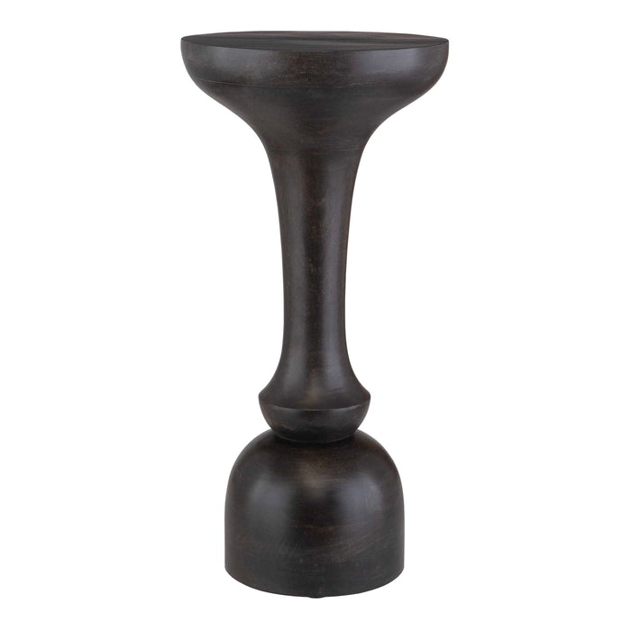 Gambit Accent Table Black-Furniture-Uttermost-Lighting Design Store