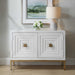 Aiken Cabinet Brushed Brass-Furniture-Uttermost-Lighting Design Store