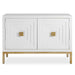 Aiken Cabinet Brushed Brass-Furniture-Uttermost-Lighting Design Store