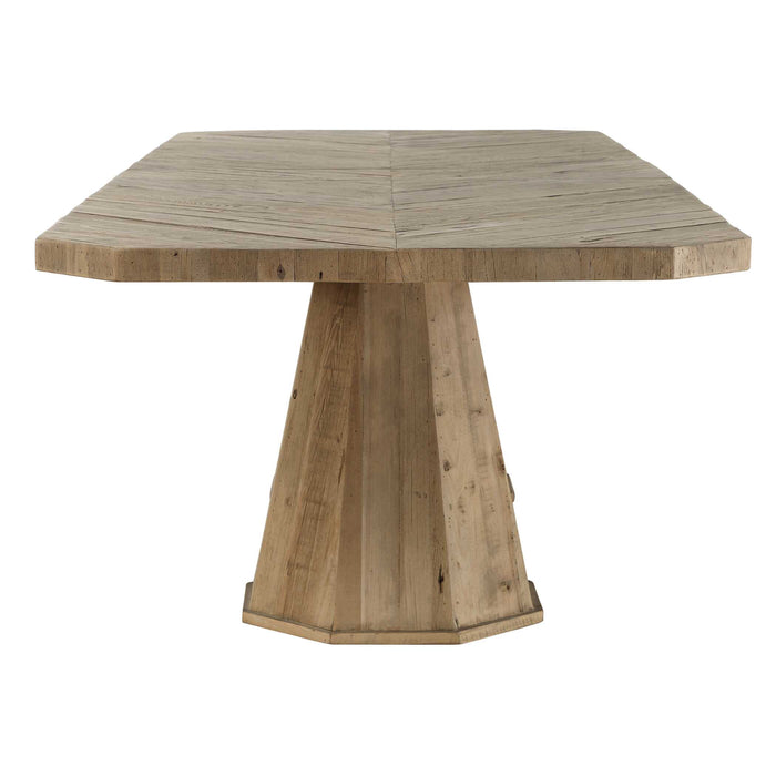 Caledon Dining Table Oak-Furniture-Uttermost-Lighting Design Store
