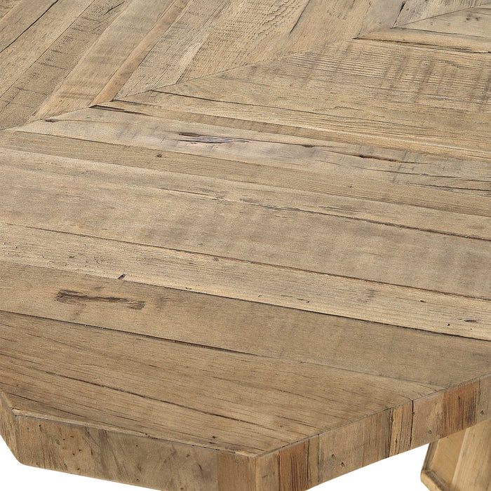 Caledon Dining Table Oak-Furniture-Uttermost-Lighting Design Store