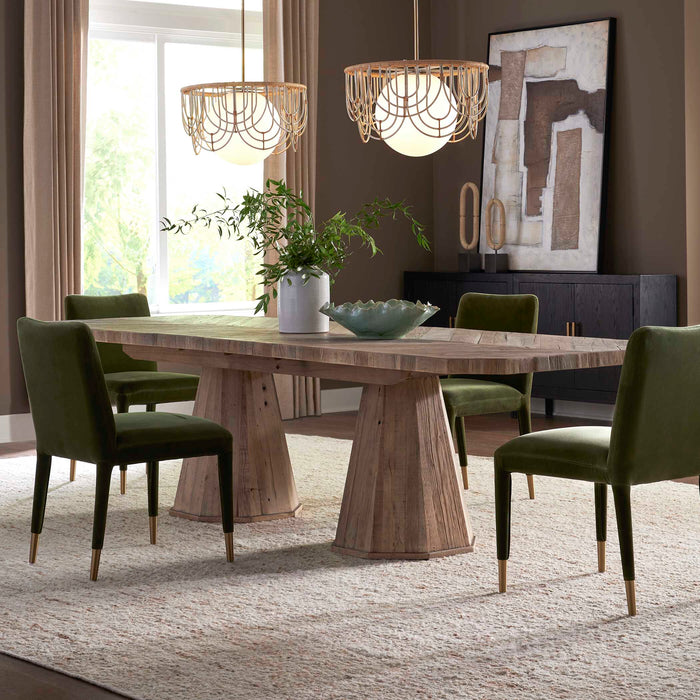 Caledon Dining Table Oak-Furniture-Uttermost-Lighting Design Store