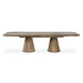 Caledon Dining Table Oak-Furniture-Uttermost-Lighting Design Store