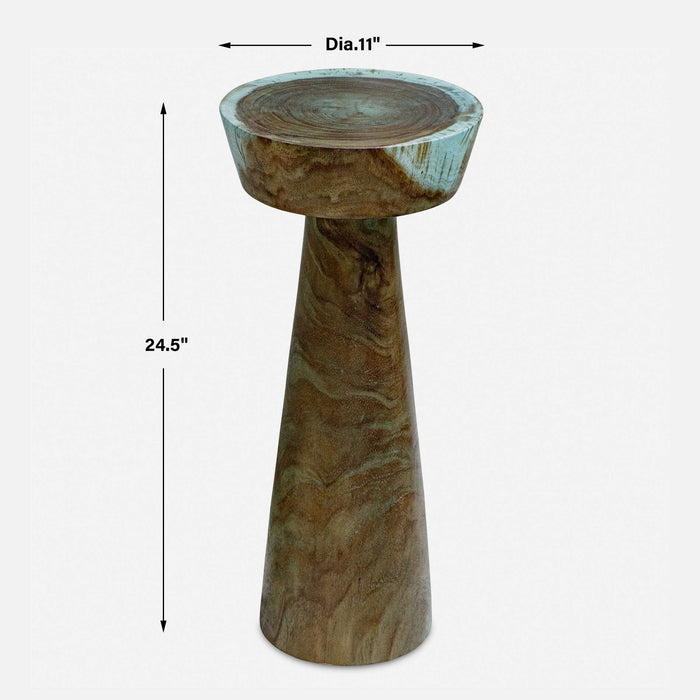 Mano Drink Table Blend Of Blue And Green Tones-Furniture-Uttermost-Lighting Design Store