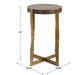 Drew Accent Table Brass-Furniture-Uttermost-Lighting Design Store