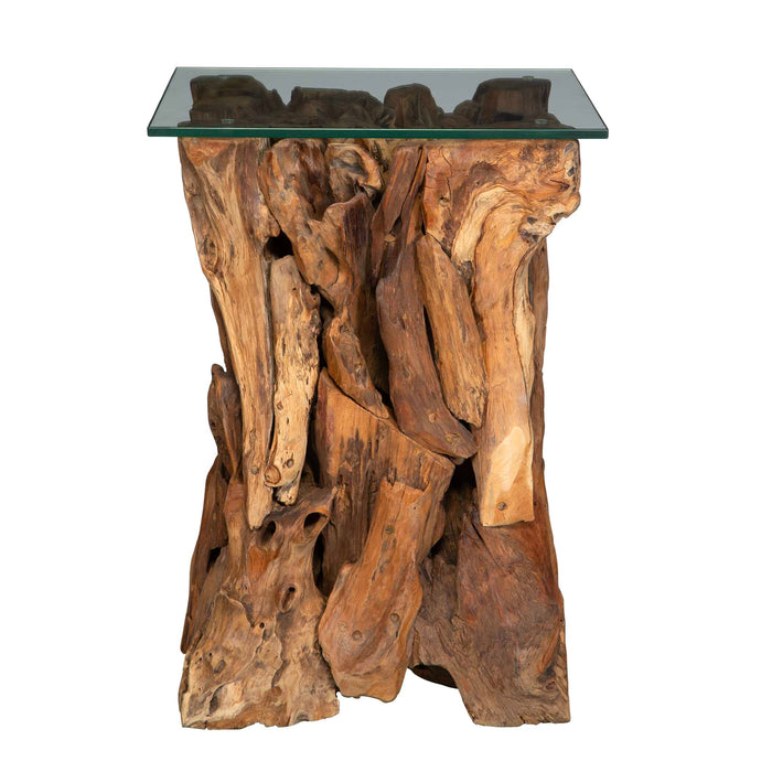 Rozel End Table Natural-Furniture-Uttermost-Lighting Design Store
