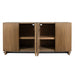 Kellem Cabinet Matte Black-Furniture-Uttermost-Lighting Design Store
