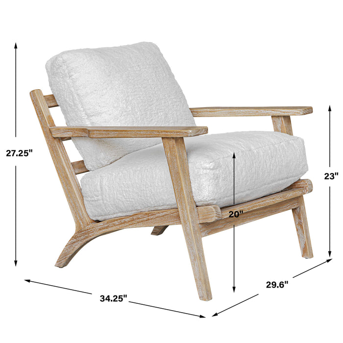 Laid Back Accent Chair Natural-Furniture-Uttermost-Lighting Design Store