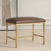 Reform Bench Antiqued Gold-Furniture-Uttermost-Lighting Design Store
