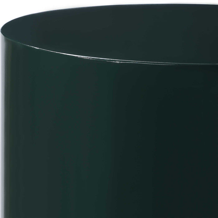 Denison Accent Table Polished Lacquer-Furniture-Uttermost-Lighting Design Store