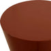 Hepler Drink Table Terracotta-Furniture-Uttermost-Lighting Design Store