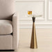 Holton Accent Table Brushed Brass-Furniture-Uttermost-Lighting Design Store
