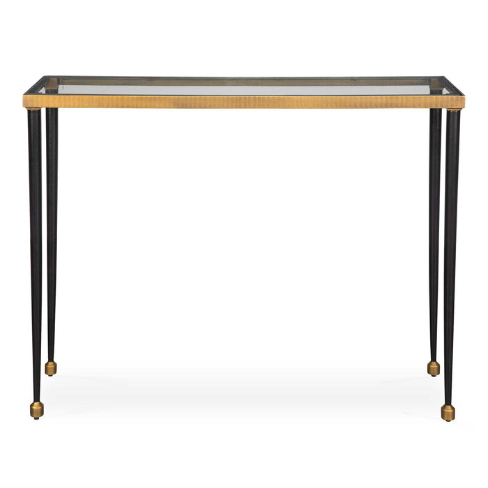 Stiletto Console Table Antique Gold-Furniture-Uttermost-Lighting Design Store