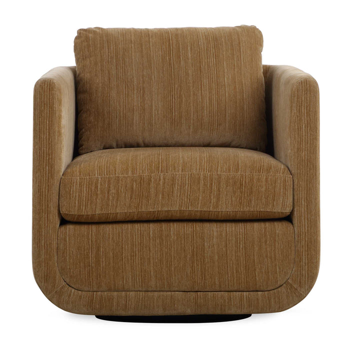 Abound Swivel Chair Ginger-Furniture-Uttermost-Lighting Design Store