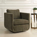 Abound Swivel Chair Textured Chenille In Herb-Furniture-Uttermost-Lighting Design Store