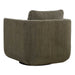 Abound Swivel Chair Textured Chenille In Herb-Furniture-Uttermost-Lighting Design Store