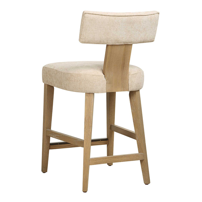 Elysian Counter Stool Dark Bronze-Furniture-Uttermost-Lighting Design Store