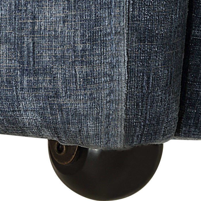 Harbor Dining Chair Blue-Furniture-Uttermost-Lighting Design Store