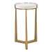 Midas Accent Table Antique Gold-Furniture-Uttermost-Lighting Design Store