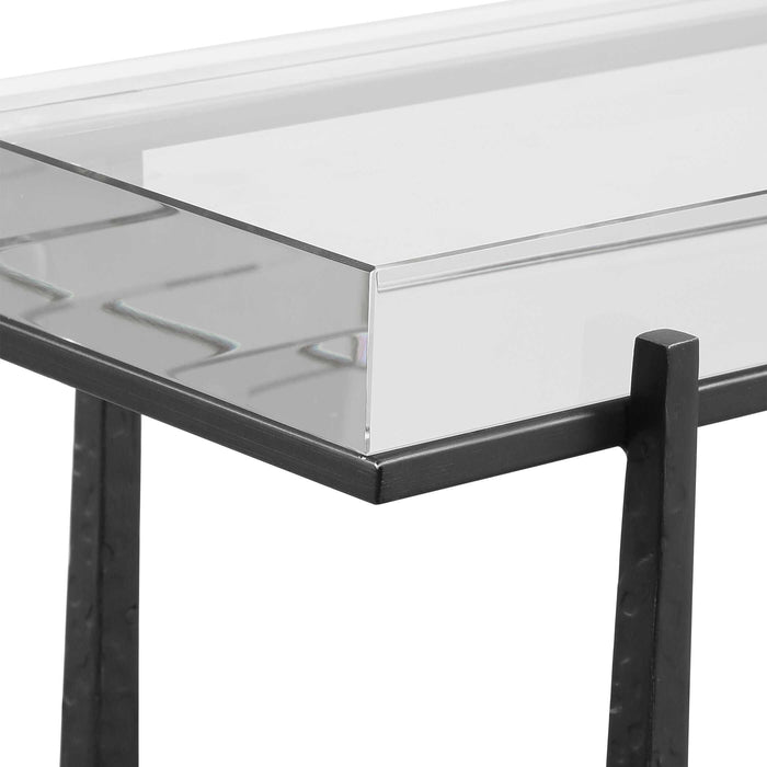 Midas Accent Table Dark Bronze-Furniture-Uttermost-Lighting Design Store