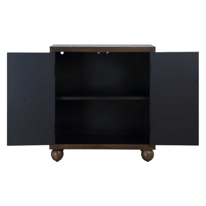 Mayenne Cabinet Warm Brass-Furniture-Uttermost-Lighting Design Store
