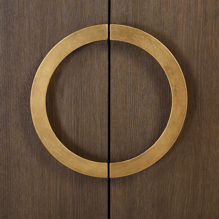 Mayenne Cabinet Warm Brass-Furniture-Uttermost-Lighting Design Store