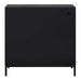 Beswick Cabinet Black Matte-Furniture-Uttermost-Lighting Design Store
