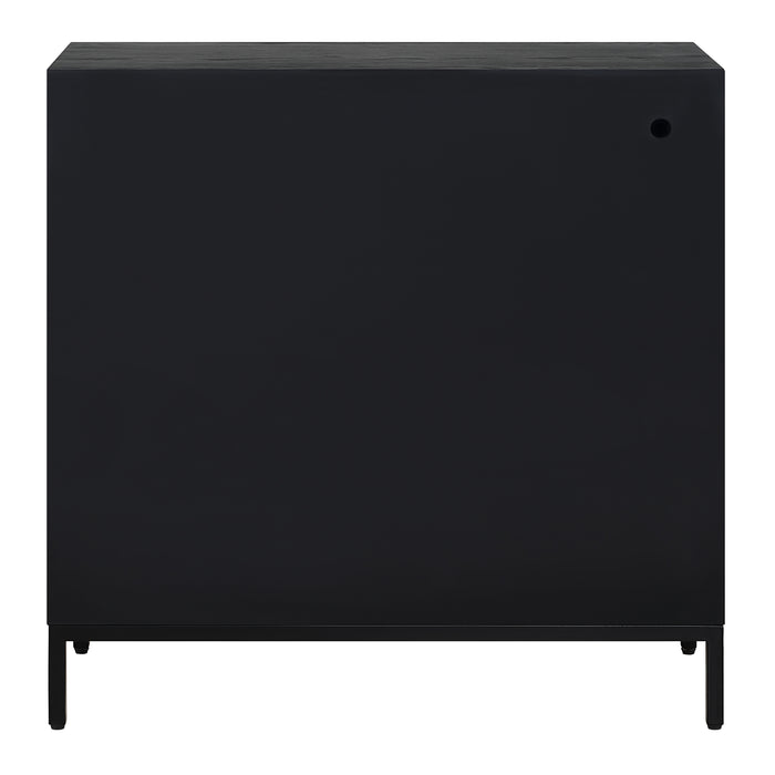 Beswick Cabinet Black Matte-Furniture-Uttermost-Lighting Design Store