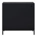 Beswick Cabinet Black Matte-Furniture-Uttermost-Lighting Design Store