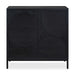 Beswick Cabinet Black Matte-Furniture-Uttermost-Lighting Design Store