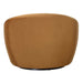 DeSoto Swivel Chair Hazelnut-Furniture-Uttermost-Lighting Design Store