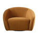 DeSoto Swivel Chair Hazelnut-Furniture-Uttermost-Lighting Design Store