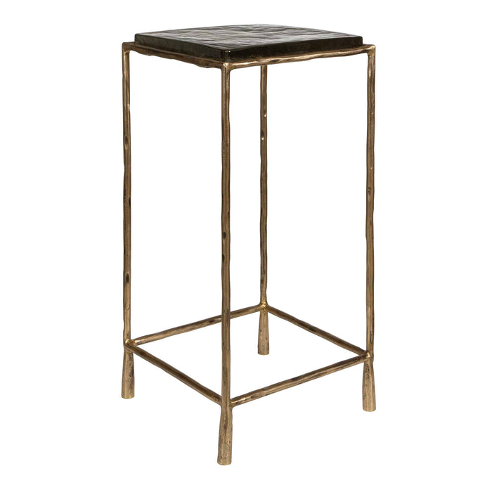 Ovard Accent Table Antiqued Gold-Furniture-Uttermost-Lighting Design Store