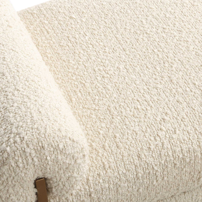 Bolster Bench Brushed Brass-Furniture-Uttermost-Lighting Design Store