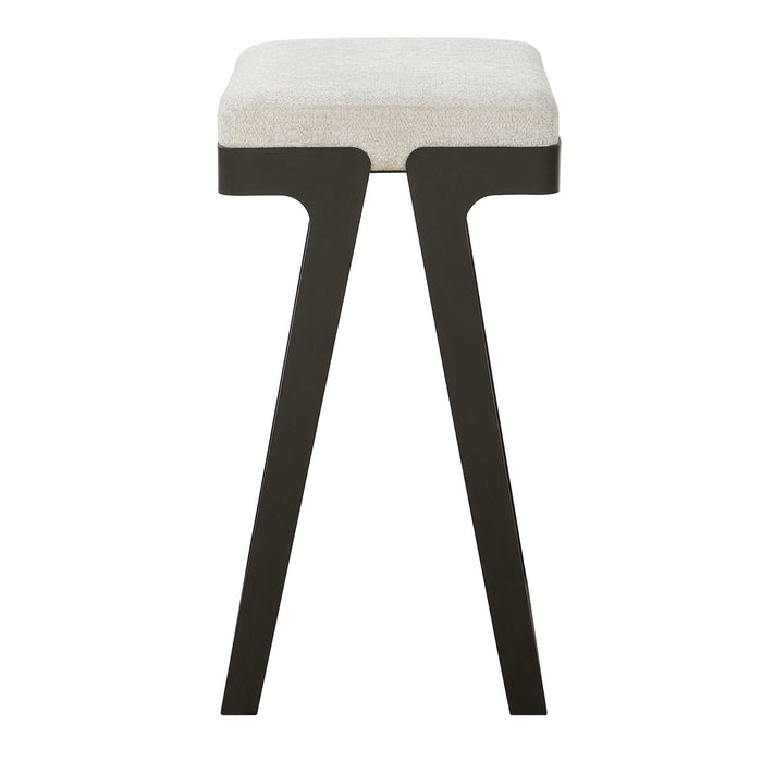 Hover Counter Stool Aged Black-Furniture-Uttermost-Lighting Design Store