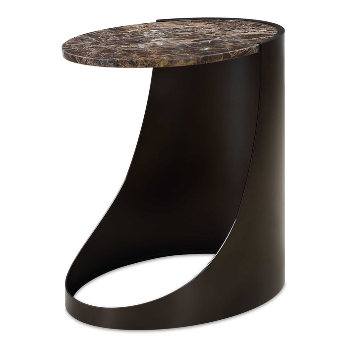 Welling Side Table Black-Furniture-Uttermost-Lighting Design Store