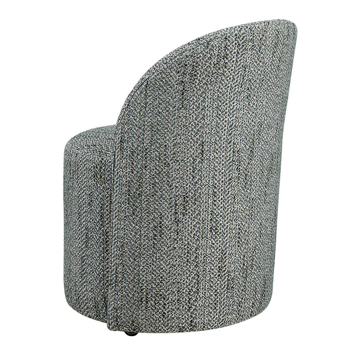 Roll With It Dining Chair White And Teal-Furniture-Uttermost-Lighting Design Store