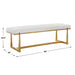 Midas Bench Antique Gold-Furniture-Uttermost-Lighting Design Store