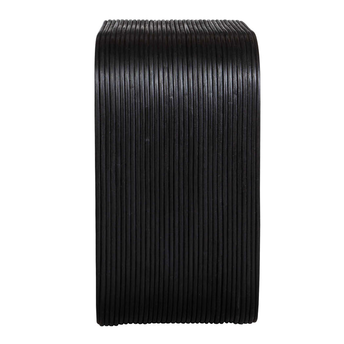 Compton Side Table Black-Furniture-Uttermost-Lighting Design Store