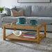 Kensing Coffee Table Natural Rattan-Furniture-Uttermost-Lighting Design Store