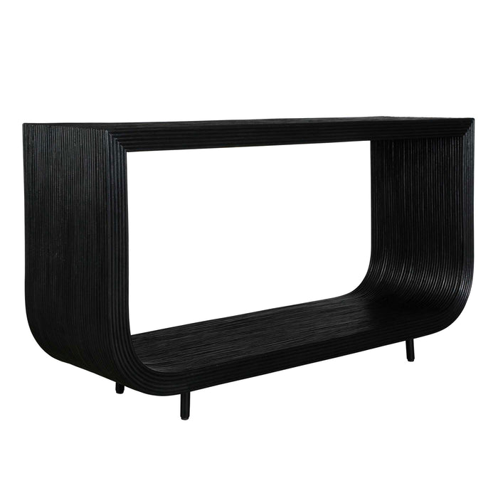 Compton Console Table Black-Furniture-Uttermost-Lighting Design Store