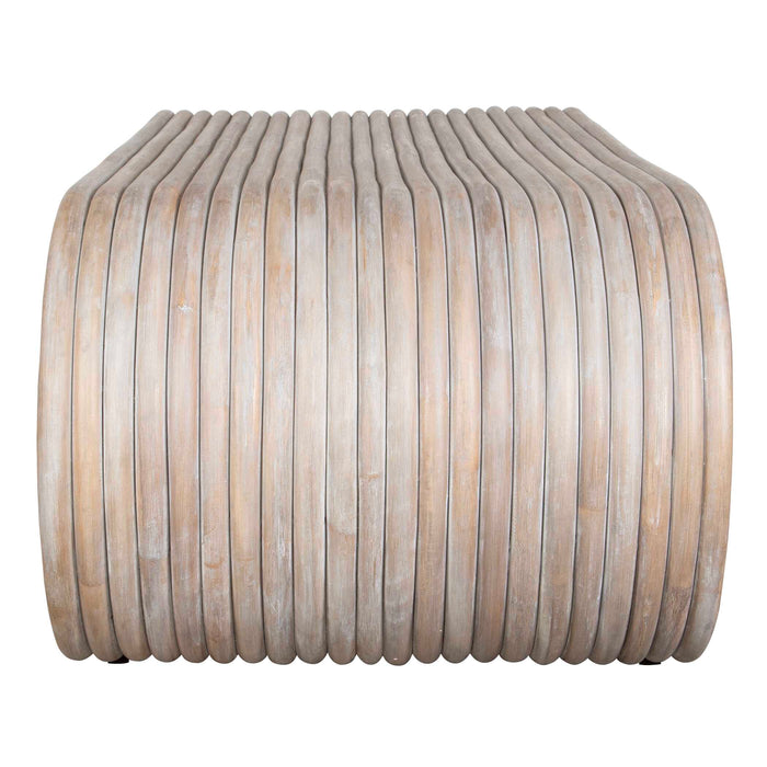 Montrose Coffee Table White-washed Rattan-Furniture-Uttermost-Lighting Design Store