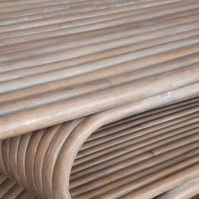 Montrose Coffee Table White-washed Rattan-Furniture-Uttermost-Lighting Design Store