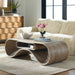Montrose Coffee Table White-washed Rattan-Furniture-Uttermost-Lighting Design Store
