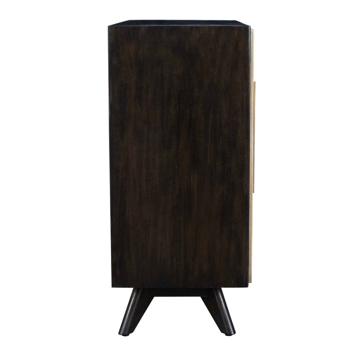Reina Cabinet Dark Walnut-Furniture-Uttermost-Lighting Design Store
