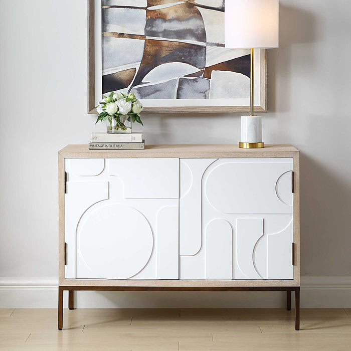 Weimar Cabinet Cream-Furniture-Uttermost-Lighting Design Store