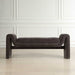 Manson Bench Charcoal Distressed-Furniture-Uttermost-Lighting Design Store